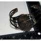 Old Pawn Navajo Cuff Bracelet Kingman Turquoise Sterling 