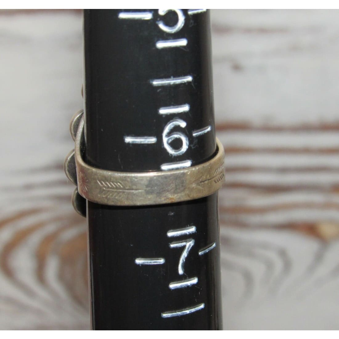 Old Pawn Navajo Dragon Breath Ring Size 6.5 Sterling Silver Fred Harvey Era Old Pawn