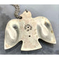 Old Pawn Navajo Ingot Thunderbird Necklace Turquoise