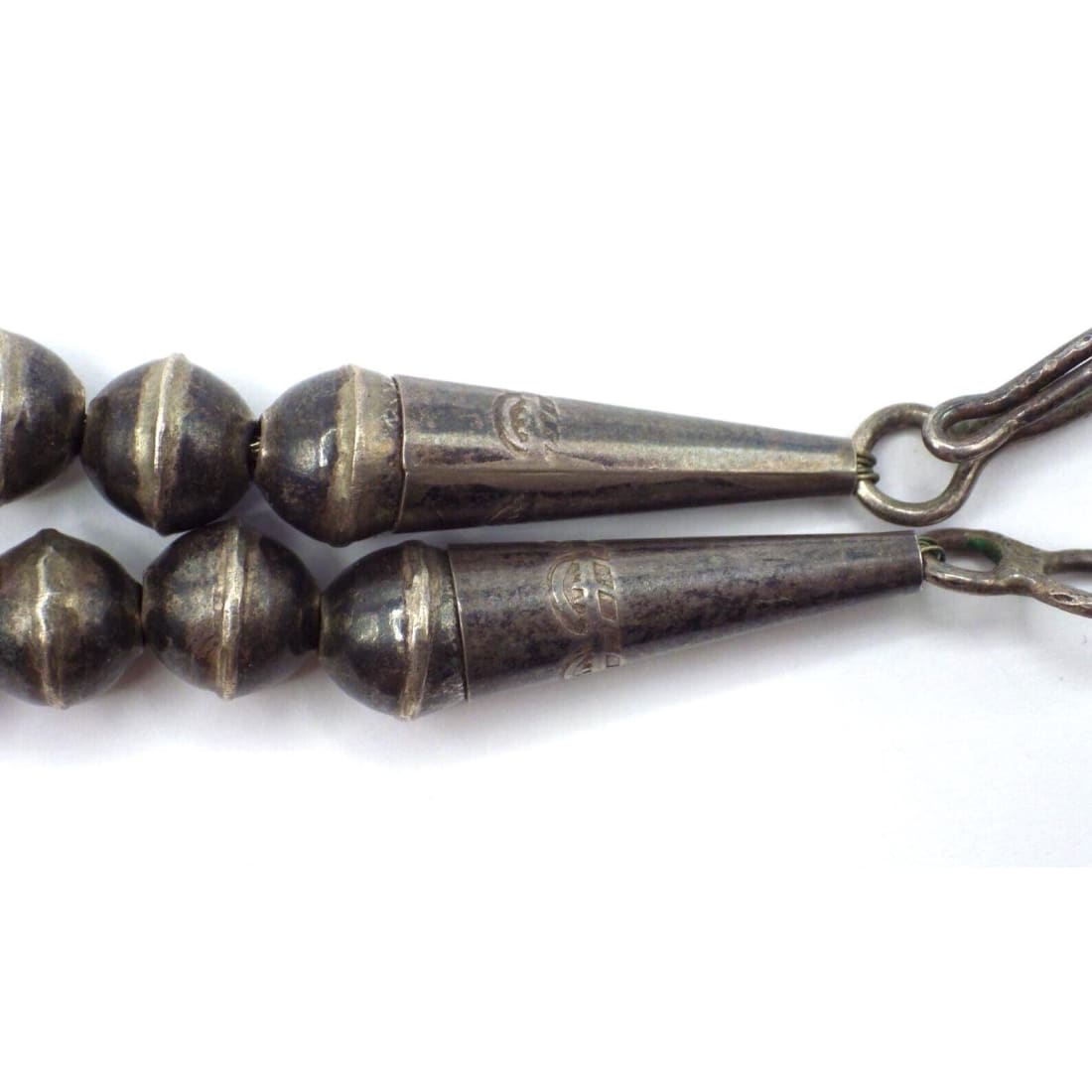 Old Pawn Navajo Pearls Necklace 7-13mm Graduated Beads 