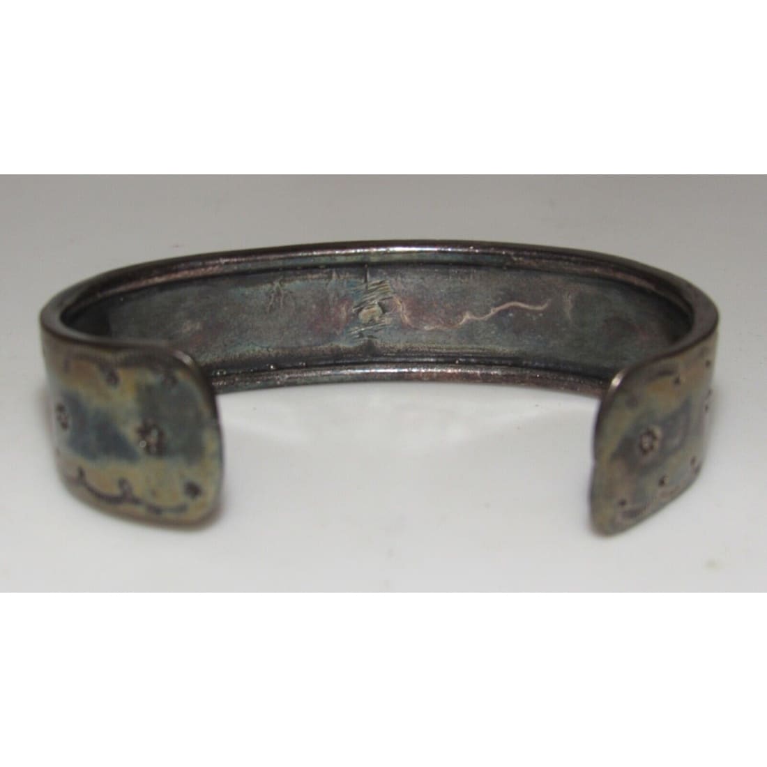 Old Pawn Navajo Peyote Bird Cuff Bracelet Turquoise Coral 