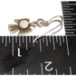 Old Pawn Navajo Thunderbird Dangle Earrings Sterling Silver 