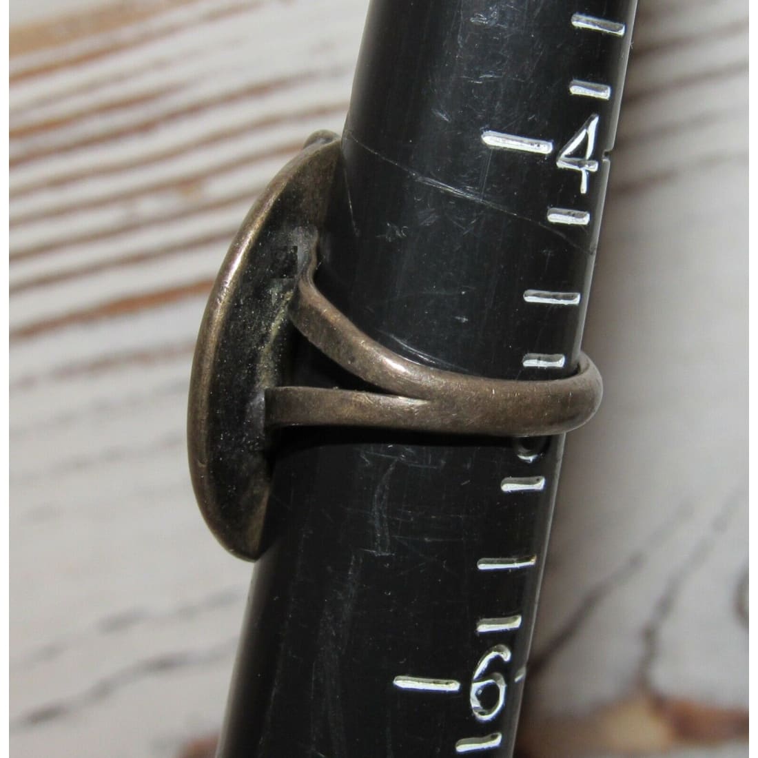 Old Pawn Navajo Turquoise Ring Size 5 Sterling Silver Native
