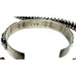 Old Pawn Zuni Coral Bracelet Sterling Silver Stacker Cuff