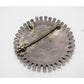 Old Pawn Zuni DISHTA Family Turquoise Brooch Pin Pendant Vintage Museum Quality Native American