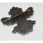 Old Pawn Zuni Knifewing Kachina Pin Brooch Sterling Silver 