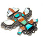 Old Pawn Zuni Knifewing Kachina Pin Brooch Sterling Silver 