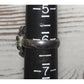 Old Pawn Zuni Snake Eye Turquoise Coral Sterling Silver Cluster Ring Size 6 Native American