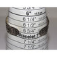 Old Pawn Zuni Snake Eye Turquoise Cuff Bracelet Ingot 