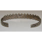 Old Pawn Zuni Snake Eye Turquoise Row Cuff Bracelet Ingot 