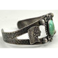 Rare Fred Harvey Era Bracelet Indian Chief & Snake Design 