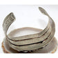 Rare Fred Harvey Era Petrified Wood Sterling Bracelet Navajo Large Cuff 53 Gr Fred Harvey Era