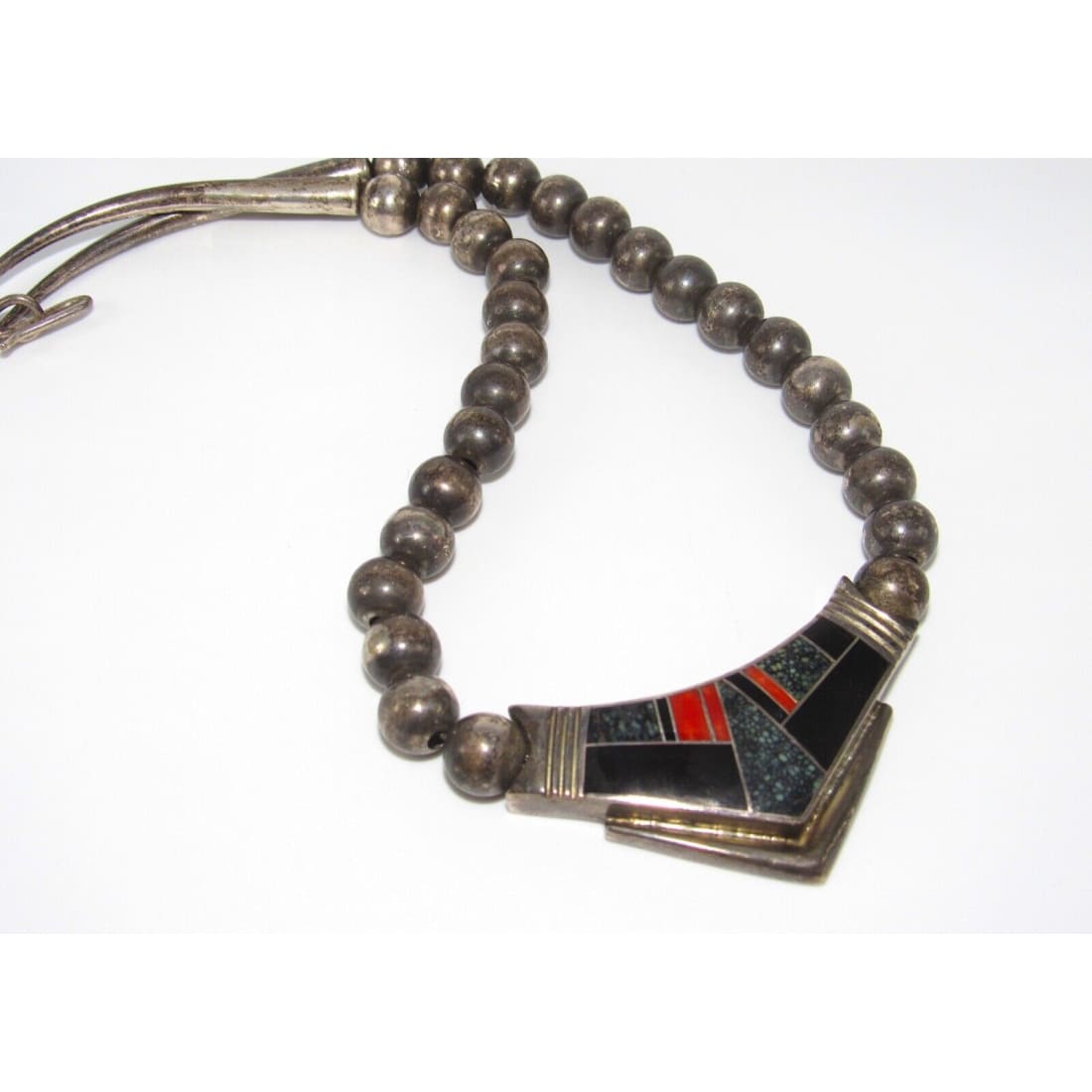 Ray Tracey & Knifewing Segura Lander Turquoise Onyx Coral 