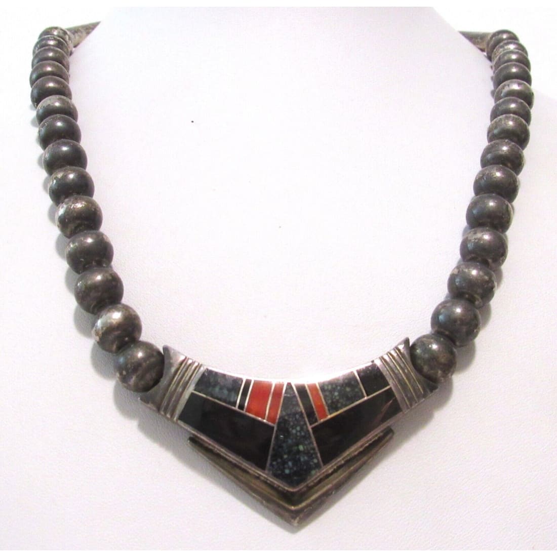 Ray Tracey & Knifewing Segura Lander Turquoise Onyx Coral 