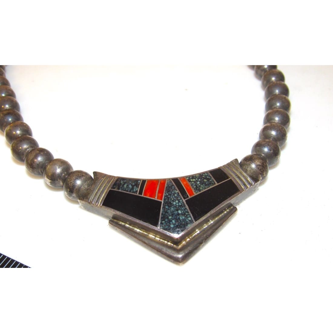 Ray Tracey & Knifewing Segura Lander Turquoise Onyx Coral 