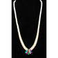 Santo Domingo Heishi Necklace Lupe Lovato White Shell 