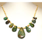 Santo Domingo Heishi Necklace Royston Turquoise Nuggets 