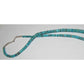 Santo Domingo Kingman Turquoise Heishi Necklace J. Calabaza