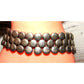 Vintage Mexican 925 Sterling Silver Statement Bracelet 71G -