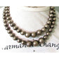 Vintage Mexican Sterling Silver Beads Double Strand Necklace