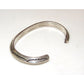 Vintage Navajo Carinated Ingot Cuff Bracelet Sterling Silver