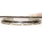 Vintage Navajo Carinated Ingot Cuff Bracelet Sterling Silver