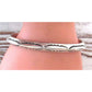 Vintage Navajo Carinated Ingot Cuff Bracelet Sterling Silver