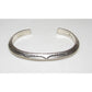 Vintage Navajo Carinated Ingot Cuff Bracelet Sterling Silver