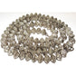 VTG 10mm Navajo Pearls Necklace Sterling Silver Stamped 