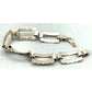 VTG Fred Harvey Era Navajo Concho Link Bracelet Ingot