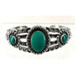 VTG Native American Cuff Bracelet Bell Trading Turquoise 