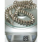 VTG Navajo 12mm Pearls Necklace Sterling Silver Stamped 