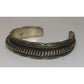 VTG Navajo Carinated Cuff Bracelet Benjamin Piaso Sterling 