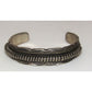VTG Navajo Carinated Cuff Bracelet Benjamin Piaso Sterling 