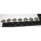 VTG Navajo Concho Link Bracelet Sterling Silver Turquoise -