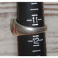 VTG Navajo Horse Shoe Ring Sz 11.5 Turquoise Inlay Sterling 