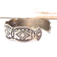 VTG Navajo Ingot Stacker Cuff Bracelet Sterling Silver 