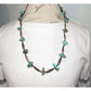 VTG Navajo Kingman Nugget Necklace Sterling Navajo Pearls