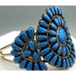 VTG Navajo Larry Moses Begay Cluster Cuff Bracelet Lapis 