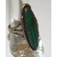 VTG Navajo Malachite Turquoise Ring Size 8.5 Sterling Silver