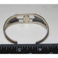 VTG Navajo Mediterranean Coral Cuff Bracelet Sterling Silver