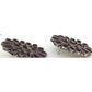 VTG Navajo Purple Sugilite Cluster Earrings Larry Moses 