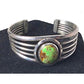 VTG Navajo Royston Turquoise Cuff Bracelet Sterling Silver