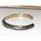VTG Navajo Snake Eye Cerrillos Turquoise Ingot Sterling 