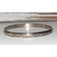 VTG Navajo Sterling Silver Bangle Bracelet 8 Nora Tahe - 