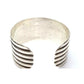 VTG Navajo Sterling Silver Ingot Cuff Bracelet Old Pawn 