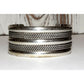 VTG Navajo Sterling Silver Statement Cuff Bracelet Old Pawn 