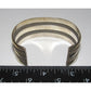 VTG Navajo Sterling Silver Statement Cuff Bracelet Old Pawn 