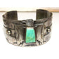 VTG Navajo Thunderbird Cuff Bracelet Sterling Silver Royston