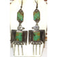 VTG Navajo Thunderbird Dangle Earrings Royston Turquoise 